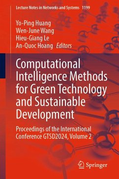 Computational Intelligence Methods for Green Technology and Sustainable Development (eBook, PDF)