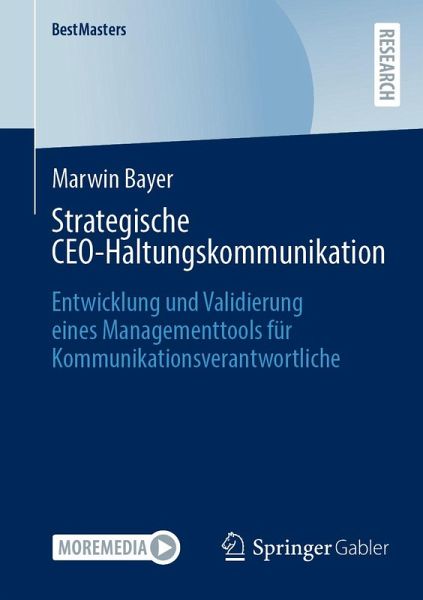 Strategische CEO-Haltungskommunikation (eBook, PDF)
