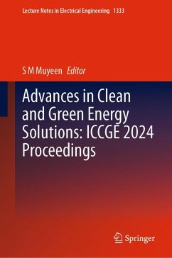 Cover Advances in Clean and Green Energy Solutions: ICCGE 2024 Proceedings (eBook, PDF)