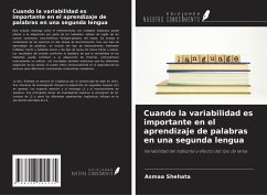 Cover Cuando la variabilidad es importante en el aprendizaje de palabras en una segunda lengua