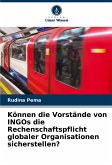 Können die Vorstände von INGOs die Rechenschaftspflicht globaler Organisationen sicherstellen? Können die Vorstände von INGOs die Rechenschaftspflicht globaler Organisationen sicherstellen?