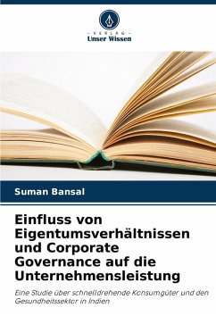 Cover Einfluss von Eigentumsverhältnissen und Corporate Governance auf die Unternehmensleistung