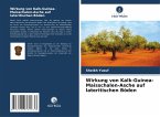 Wirkung von Kalk-Guinea-Maisschalen-Asche auf lateritischen Böden Wirkung von Kalk-Guinea-Maisschalen-Asche auf lateritischen Böden
