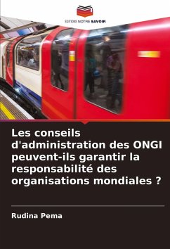 Les conseils d'administration des ONGI peuvent-ils garantir la responsabilité des organisations mondiales ? - Pema, Rudina