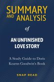 Summary and Analysis of An Unfinished Love Story (eBook, ePUB) Summary and Analysis of An Unfinished Love Story (eBook, ePUB)