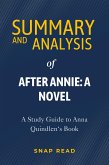 Summary and Analysis of After Annie: A Novel (eBook, ePUB)