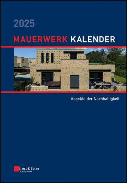 Mauerwerk-Kalender 2025 - Schwerpunkte (eBook, PDF)