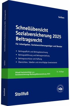 Cover Schnellübersicht Sozialversicherung 2025 Beitragsrecht
