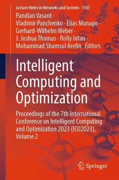 Cover Intelligent Computing and Optimization (eBook, PDF)