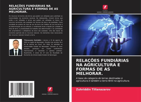 RELAÇÕES FUNDIÁRIAS NA AGRICULTURA E FORMAS DE AS MELHORAR. RELAÇÕES FUNDIÁRIAS NA AGRICULTURA E FORMAS DE AS MELHORAR.