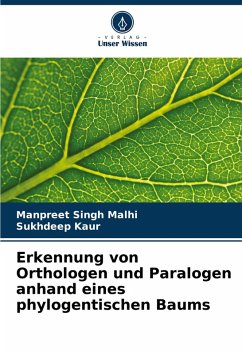 Cover Erkennung von Orthologen und Paralogen anhand eines phylogentischen Baums
