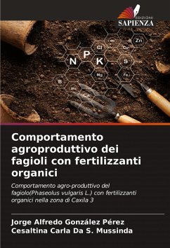 Cover Comportamento agroproduttivo dei fagioli con fertilizzanti organici