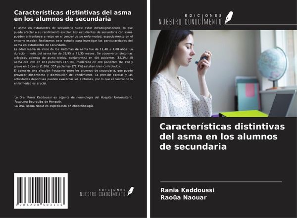 Características distintivas del asma en los alumnos de secundaria Características distintivas del asma en los alumnos de secundaria