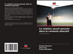 Cover La relation savoir-pouvoir dans le contexte éducatif