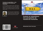 Fusions et acquisitions - Une perspective de ressources humaines