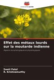 Effet des métaux lourds sur la moutarde indienne