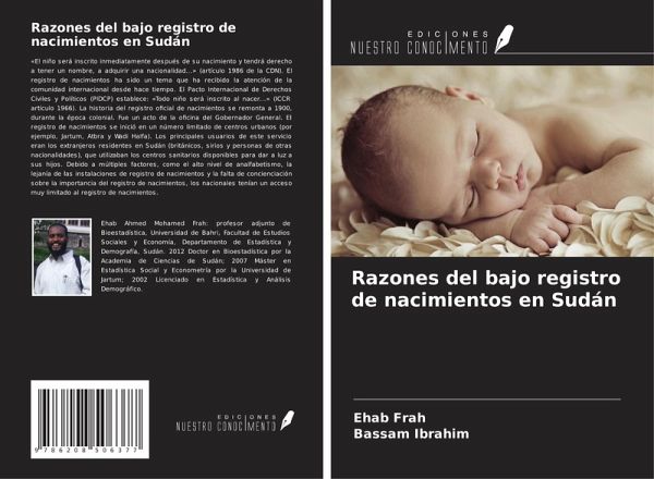 Razones del bajo registro de nacimientos en Sudán