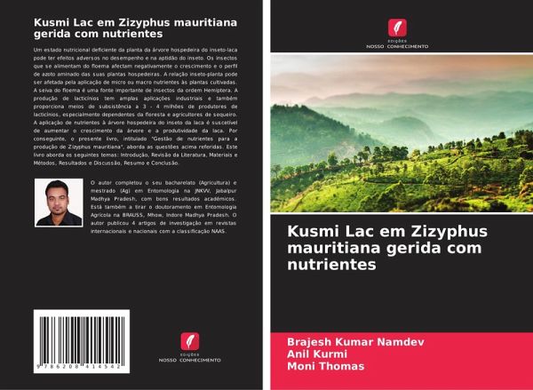 Kusmi Lac em Zizyphus mauritiana gerida com nutrientes Kusmi Lac em Zizyphus mauritiana gerida com nutrientes