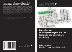 Cover Correlación clinicopatológica de las lesiones de esófago y estómago