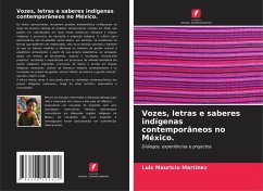 Cover Vozes, letras e saberes indígenas contemporâneos no México.