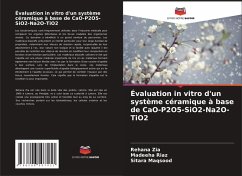 Cover Évaluation in vitro d'un système céramique à base de CaO-P2O5-SiO2-Na2O-TiO2