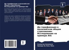 De-tarifikaciq w malazijskom obschem strahowanii: Issledowanie na primere AIG - Annamala, Sanmugam;Ou Han' Lin', Jedward