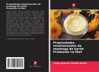 Propriedades emulsionantes da manteiga de karité Produzido no Mali