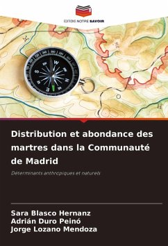 Cover Distribution et abondance des martres dans la Communauté de Madrid