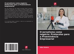 Cover O jornalismo como negócio: Protocolos para a Proeminência Empresarial