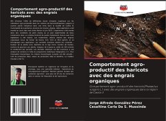 Comportement agro-productif des haricots avec des engrais organiques - González Pérez, Jorge Alfredo; Da S Mussinda, Cesaltina Carla