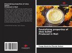 Emulsifying properties of shea butter Produced in Mali