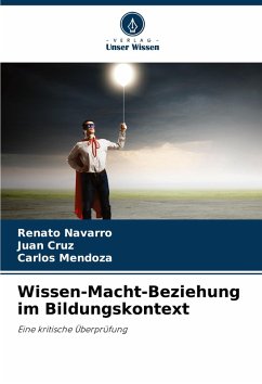 Cover Wissen-Macht-Beziehung im Bildungskontext