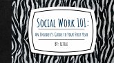 Social Work 101: An Insider's Guide to Your First Year (eBook, ePUB)