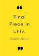 Final Piece in Univ. (eBook, ePUB) - Bild 1