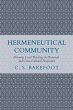 Hermeneutical Community (eBook, ePUB) - Bild 1