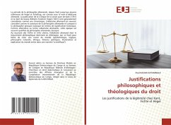 Justifications philosophiques et théologiques du droit - KAZADI KATAMBALA, Paul Justifications philosophiques et théologiques du droit - KAZADI KATAMBALA, Paul