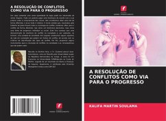 Cover A RESOLUÇÃO DE CONFLITOS COMO VIA PARA O PROGRESSO