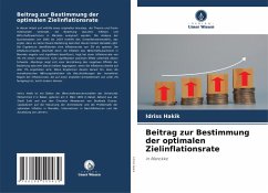 Cover Beitrag zur Bestimmung der optimalen Zielinflationsrate
