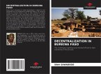 DECENTRALIZATION IN BURKINA FASO