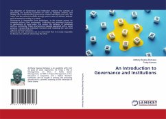 An Introduction to Governance and Institutions - Swaray Domawa, Anthony; Kamara, Foday