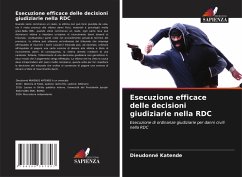 Cover Esecuzione efficace delle decisioni giudiziarie nella RDC