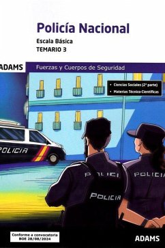 Cover Temario 3 Policía Nacional. Escala Básica