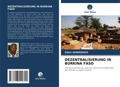 DEZENTRALISIERUNG IN BURKINA FASO - Sawadogo, Sibiri