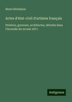 Actes d'état-civil d'artistes français - Herluison, Henri