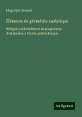 Éléments de géométrie analytique Éléments de géométrie analytique