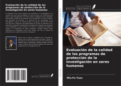 Cover Evaluación de la calidad de los programas de protección de la investigación en seres humanos