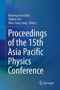 Cover Proceedings of the 15th Asia Pacific Physics Conference (eBook, PDF)