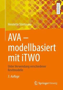 AVA - modellbasiert mit iTWO (eBook, PDF) - Strotmann, Henriette
