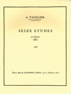 Cover 16 études d'aprčs ferling pour clarinette