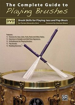 Cover Complete Guide to Playing Brushes/DVD Drum Teaching Material